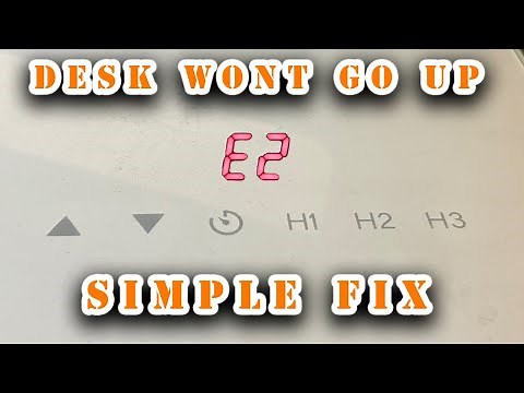 Costco Tresanti Stand Up Desk Error Fix