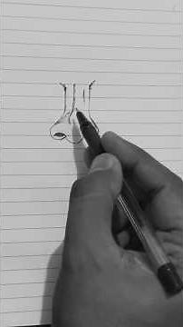 How to Draw a Realistic Nose Step by Step | Easy Nose Drawing Tutorial for Beginners