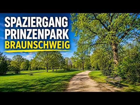 Spaziergang im Prinzenpark | Braunschweig Natur erleben (4K)