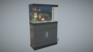 Aquarium Furniture_Model01 - Buy Royalty Free 3D model by Picasty