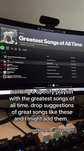 Greatest Songs of All Time: Build Your Spotify Playlist