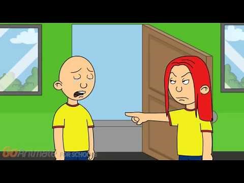Caillou's life with his real parents