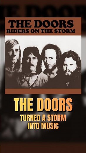 How The Doors Turned Rain Into the Sound of “Riders on the Storm”