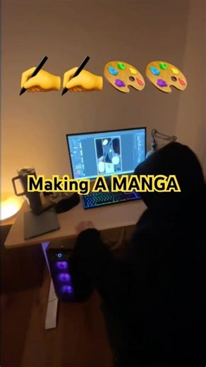 I'm Making A Manga & Here's The Plot #manga #anime #mangaart #artist