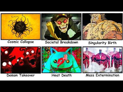 World Ending THREATS in Anime