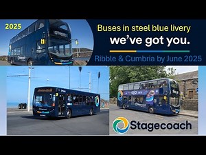 Stagecoach Ribble & North West: Buses in steel blue by end of June 2025