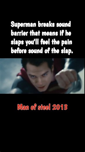 Superman breaks sound barrier 😳🔥 #movie #superman #shorts