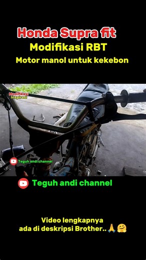 #review Supra fit modifikasi RBT #motor manol untuk kekebon #shorts