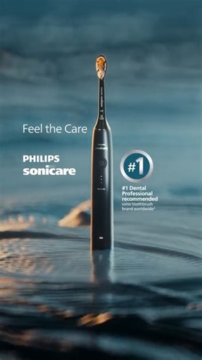 No.1 Sonic toothbrush brand recommended by dental professionals. Experience gentle yet effective deep clean. #FeelTheCare #Sonicare #PhilipsSonicare #Philips | Philips