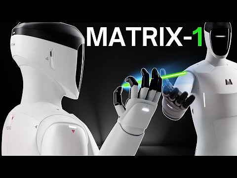 New MATRIX 1 Humanoid Robot Previews SHOCKING Self Learning AI For 2025 (TEXT TO CAD AI)