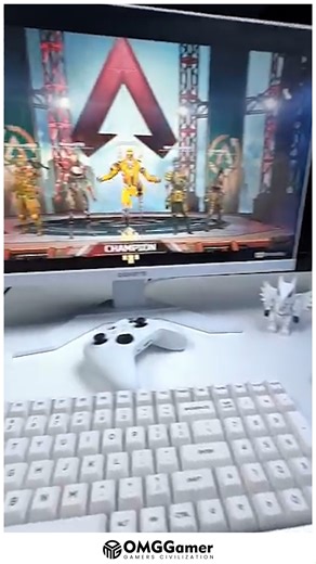 🤍✨ White Monitor to Complete Your White PC Setup Perfectly ✨🤍 🖥️ Elevate your all-white PC setup with a sleek white monitor that blends seamlessly with your build, desk, and peripherals. From clean bezels to minimalist stands, a white monitor adds balance, elegance, and a premium aesthetic that completes the entire setup look. ❄️🎮 #whitepcsetup #whitemonitor #setupaesthetic #pcsetupgoals #minimaldesk #gamingaesthetic | OMGGamer