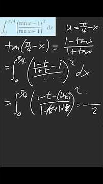 An Evil Tangent Trig Integral [HMMT Nov 2025 Finals]