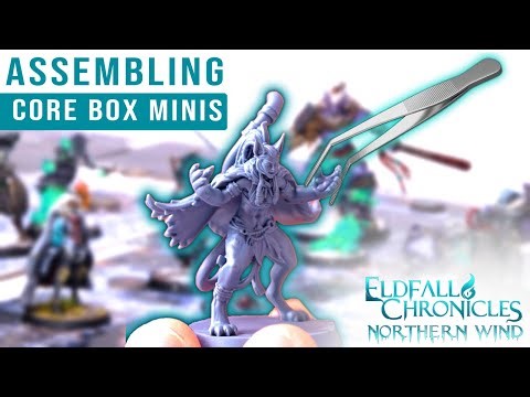 Assembling Miniatures - Northern Wind Core Box