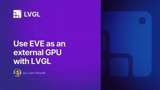 Use EVE as an external GPU with LVGL | Giovanni Bauermeister