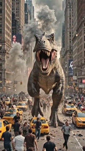 T-Rex Spotted in Modern City 😱 | Jurassic World in Real Life