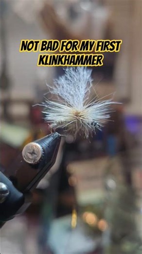 How did I do on this Klinkhammer? #flytying #handmade
