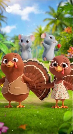 El pavo y la pava se van a casar | Canción infantil