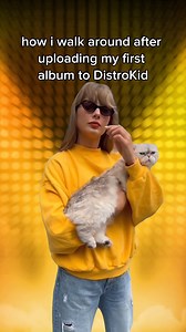 7.7K views · 79 reactions | the aura an artist exudes after uploading their first major project >>> | DistroKid | Facebook