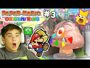 Paper Mario Part 3 Get the Giant Goomba HobbyGamingTV