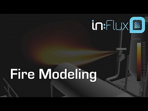 Fire Modeling with in:Flux CFD Software