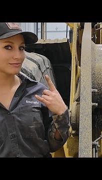 Being a feminine blue collar girl.
