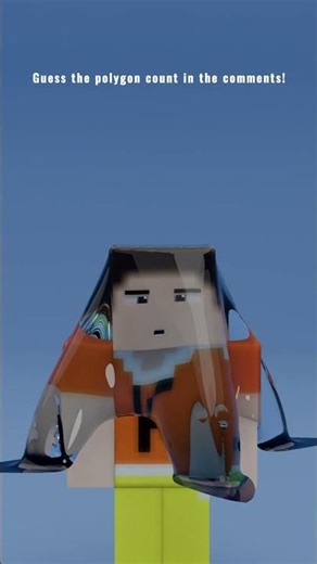 Blender Physics ASMR: Cloth Simulation with Minecraft Character!