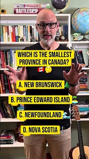 What is the smallest province in Canada? #trivia #GeographyFacts