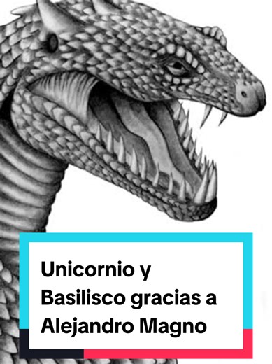 El primer unicornio parecía un Botero 🦄 #VatosCuriosos #DatosCuriosos #Unicornio #Basilisco