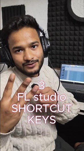 3 FL Studio Shortcut keys 🔥 #flstudio #musicproduction #viral