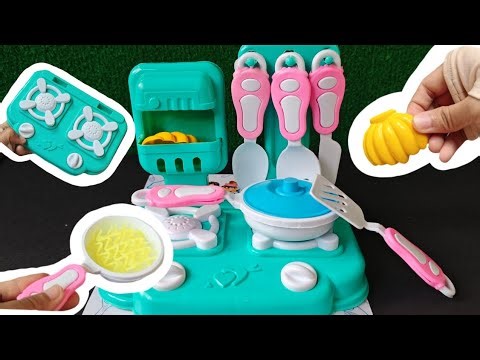 8.52 Minutes of ASMR Cooking Toy Set -- Play Stove, Pot, Noodles🍜 | No Talking