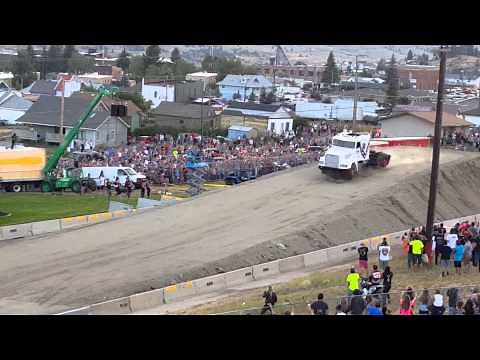 World record semi truck jump!