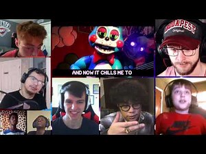 FNAF SONG "Disconnected" (ANIMATED) [REACTION MASH-UP]#926