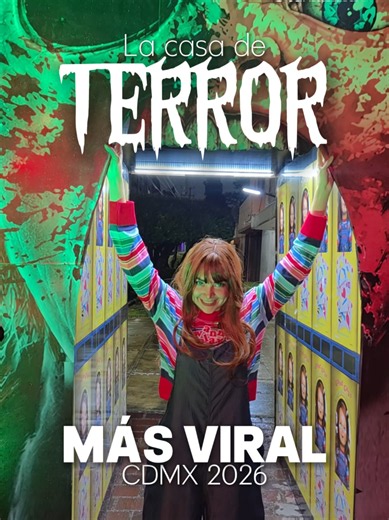 Casa de Terror para tomarte muchas fotos La casa de terror mas viral en Lindavista es gratis y puedes tomarte fotos en la fachada decorada de Chucky #halloween #spot #Terror #lugares #gratis