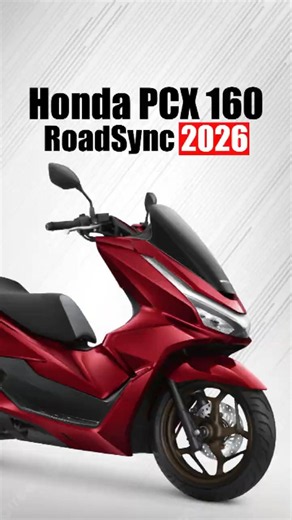 Most Luxurious! Details of the 2026 PCX 160 Roadsync Top-Tier Trim #shorts