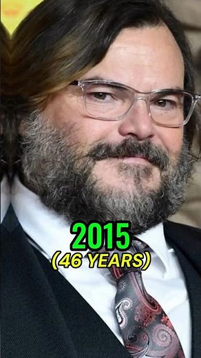 The Evolution of Jack Black (1969–2026) 🤘🔥 #shorts