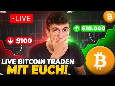 🚨LIVE BITCOIN TRADEN (DEUTSCH) Jetzt aufpassen! | Krypto Trading