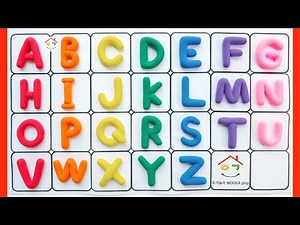 Alphabet Song | 플레이도우로 Alphabet A부터 Z까지 만들기 모음 | ABC 노래 | abc song