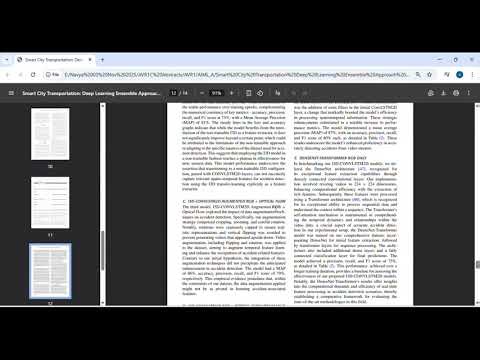 Smart City Transportation: Deep Learning EnsembleApproach for Traffic Accident Detection