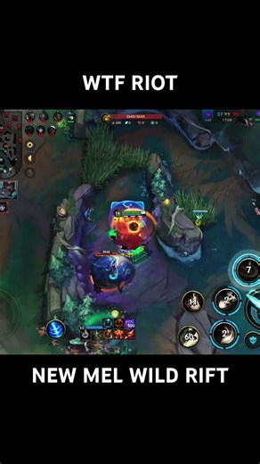 New Mel Wild Rift to strong #wildrift #mel #mvp #viral #triplekill