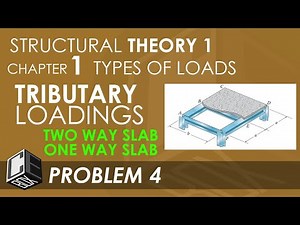 Structural Theory 1 Chapter 1 Tributary Loadings Problem 4 (PH)