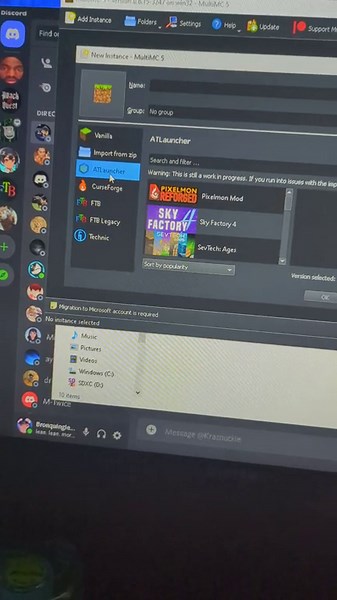 MultiMC isn't loading CurseForge modpacks. I've reinstalled MultiMC already and it did nothing. help