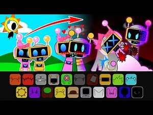 Sprunki Sinner Edition, But Pink Bot vs Fun Bot GROWING UP Theory (Sad Story) - Sprunki Reaction Mod