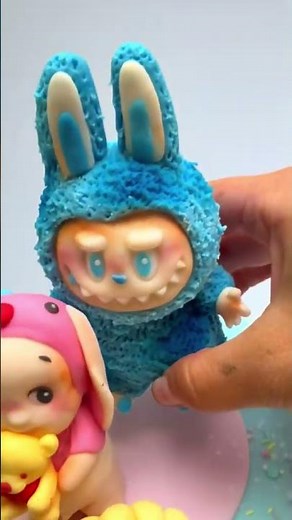 Labubu vs Sonny Angel! #trending #shorts #cake