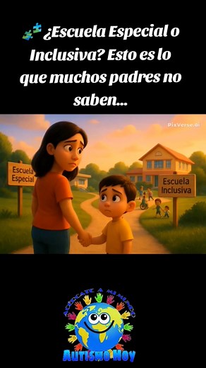 Cuando hablamos de educación para niños con autismo, muchos se preguntan: 👉 ¿Es mejor una escuela especial o una escuela inclusiva? 🔍 La verdad es que depende del niño. Cada niño con autismo es único, y lo que funciona para uno, puede no funcionar para otro. 💙 Escuela INCLUSIVA: ✅ Favorece la convivencia con niños neurotípicos. ✅ Desarrolla habilidades sociales en contextos reales. ✅ Promueve el respeto a la diversidad. ⚠️ Requiere apoyos adecuados (docentes capacitados, ajustes curriculares,