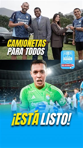 Renato Solís recovered! Cristal plays for their life tomorrow in the League Cup #sportingcristal