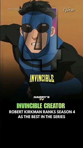 Robert Kirkman Ranks Every Invincible Season From Best to Worst #shorts #invincible