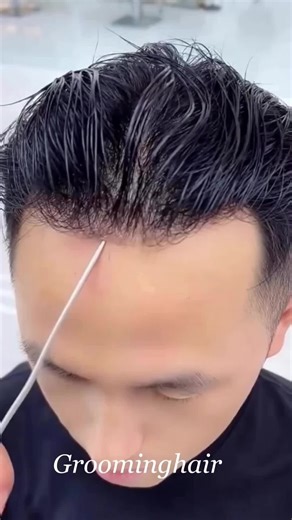 How invisible hairline it is. Really like your real hair. It’s like the hair that grown on your head. . . . #hair #mentoupee #humanhair #hairreplacementsystem #hairloss #confidenceisbeautiful #hairfactory