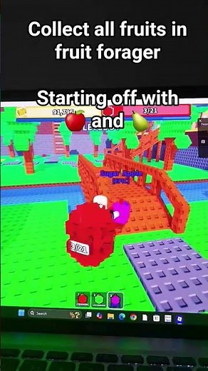 Collecting all fruits in fruit forager part 1