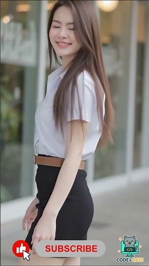 💖 Adorable Thai Student Girl Lookbook! Fresh & Charming University Vibe | Cute Asian Girl