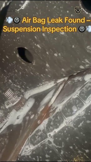 💨🛞 Air Bag Leak Found – Suspension Inspection 🛞💨